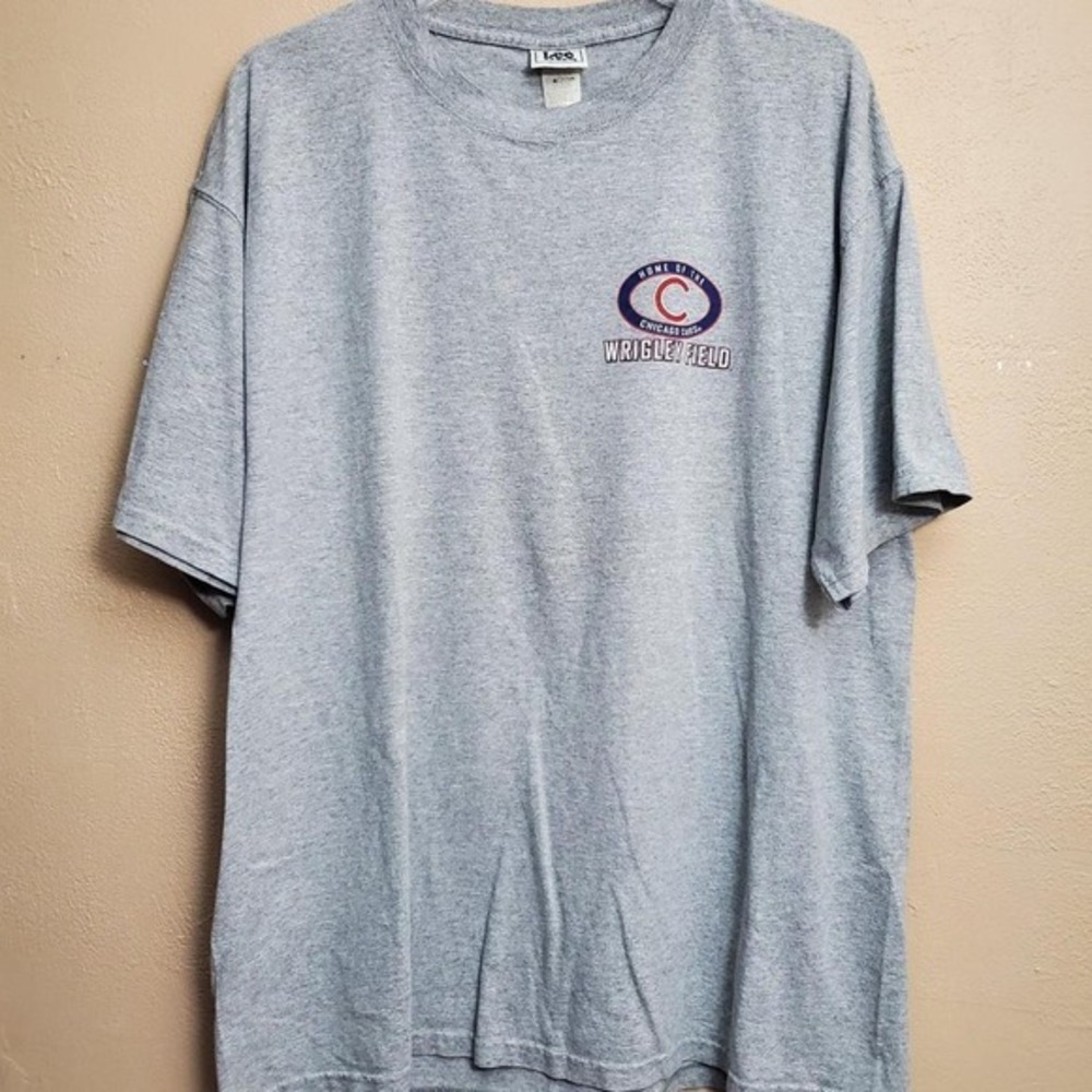 Vintage Lee‎ Sport Chicago Cubs Wrigley Field T-shirt